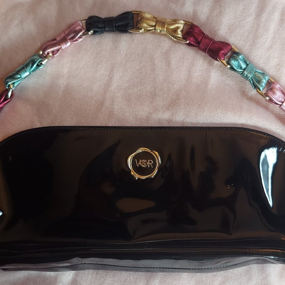 Viktor & Rolf patent leather purse